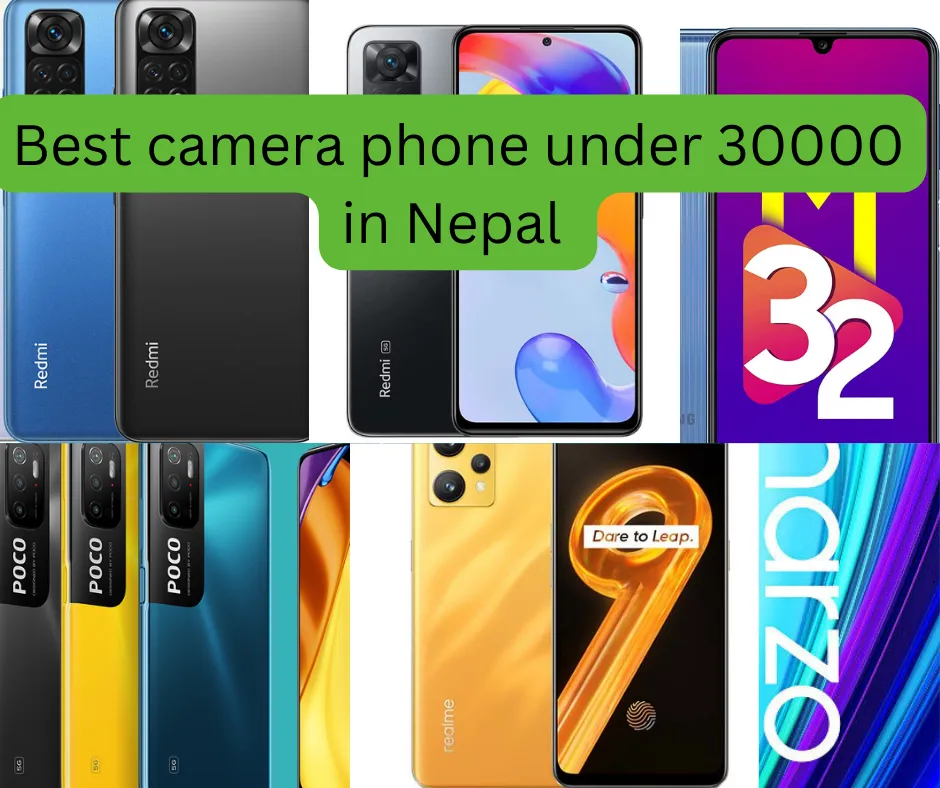 Best camera phone under 30000 in Nepal 2022