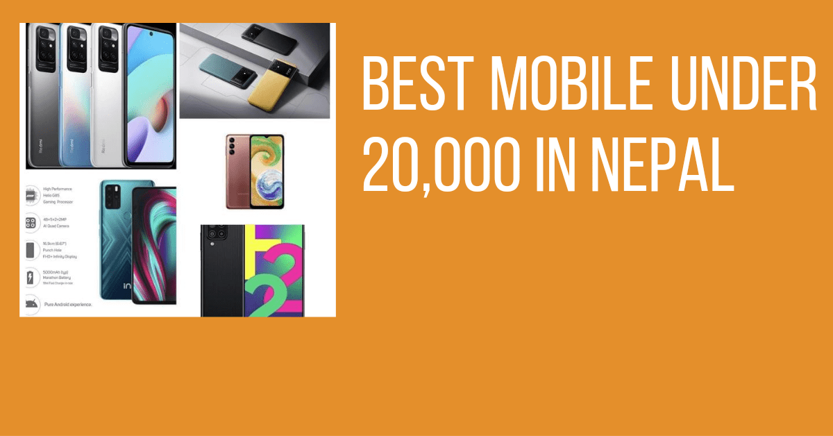 Best mobile under 20000 in Nepal - My tech sansar